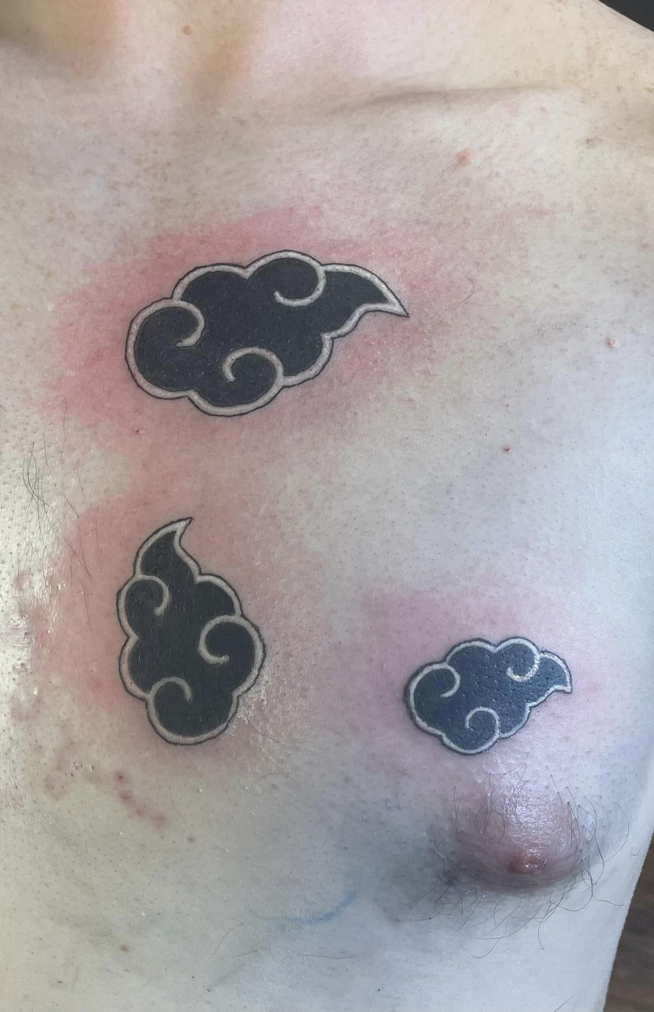 Nuvem da akatsuki tattoo